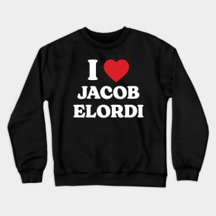 I Heart Jacob Elordi Crewneck Sweatshirt